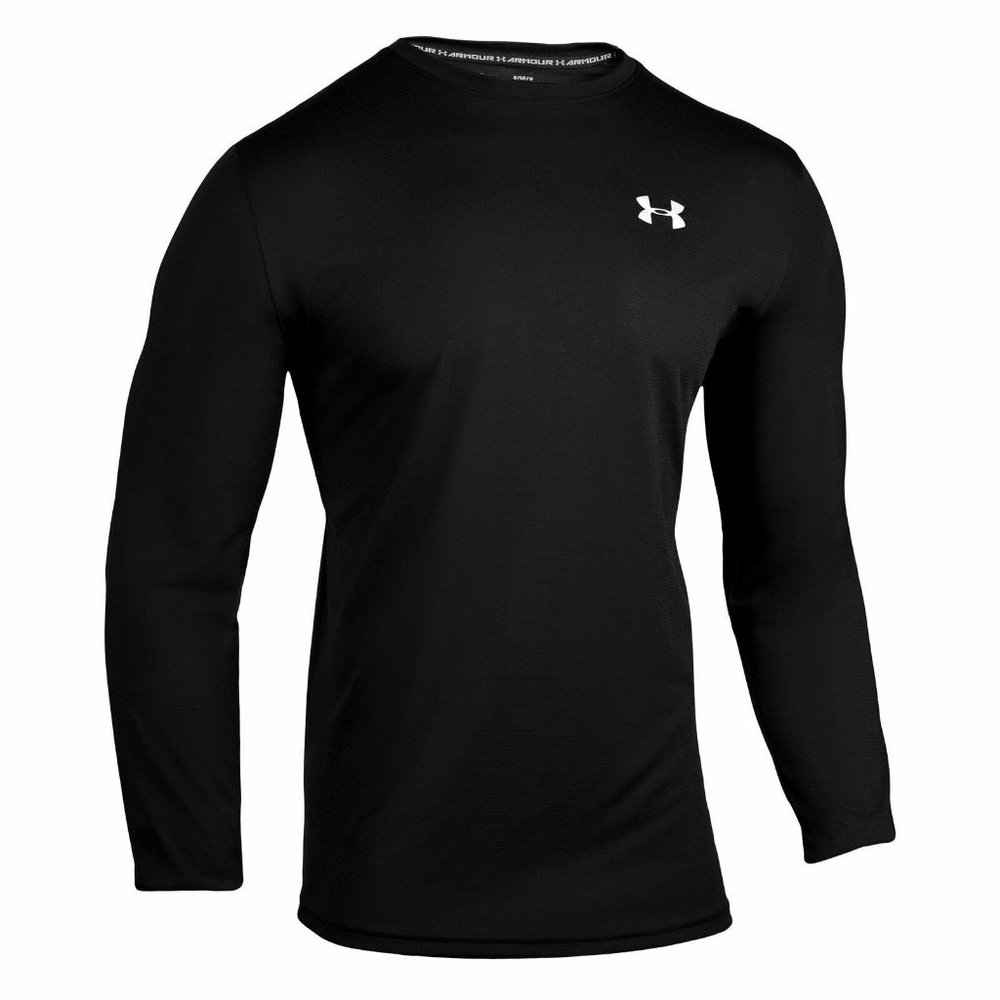 UNDER ARMOUR | Mens | Streaker 2.0 | Long Sleeve Shirt | XL | Black